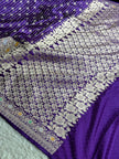 BANARASI MASHRU KATAN SILK SAREE MK029