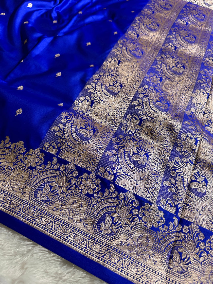 BANARASI MASHRU KATAN SILK SAREE HN537