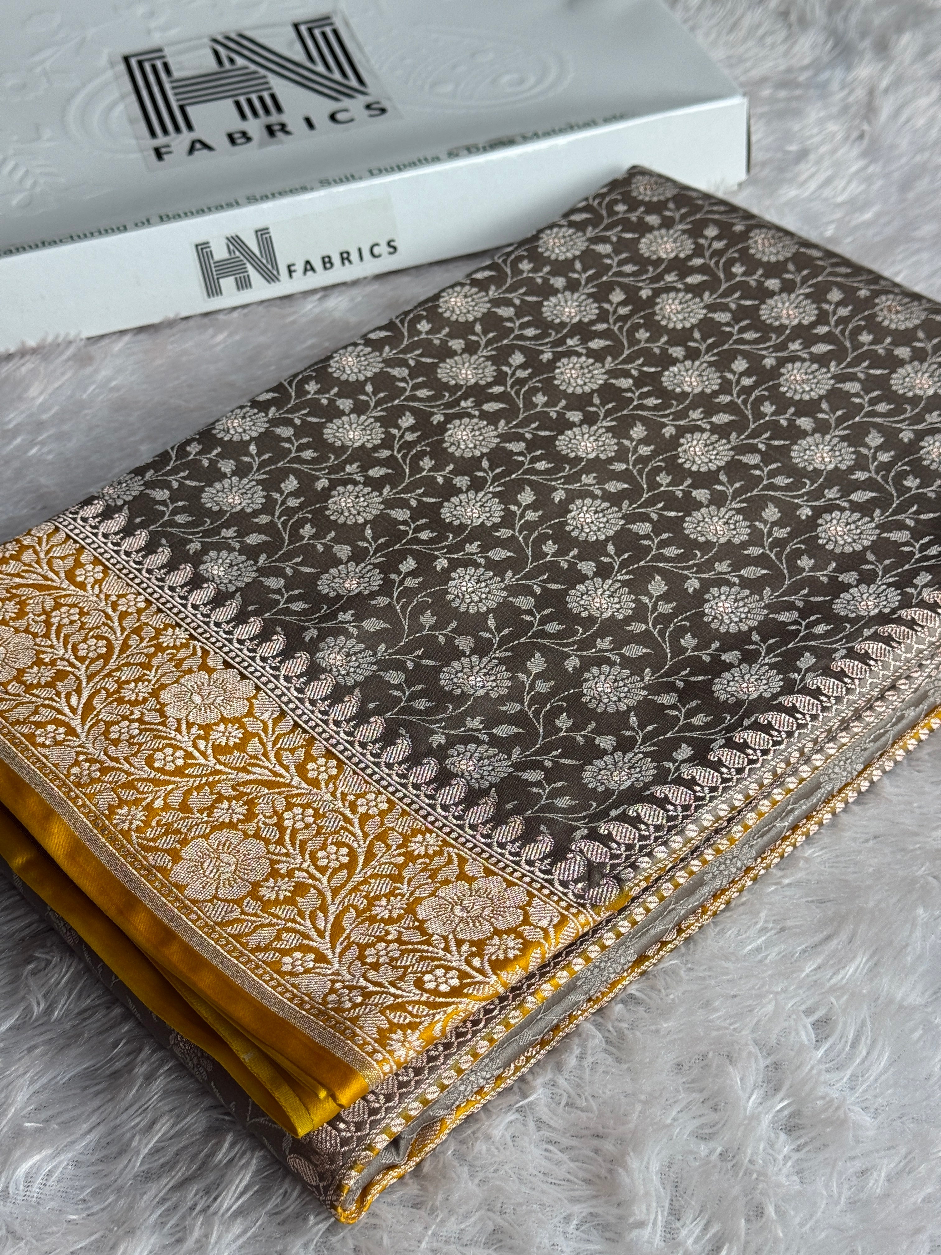 BANARASI MASHRU KATAN SILK SAREE HN820
