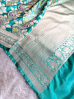 BANARASI MASHRU KATAN SILK SAREE HN550