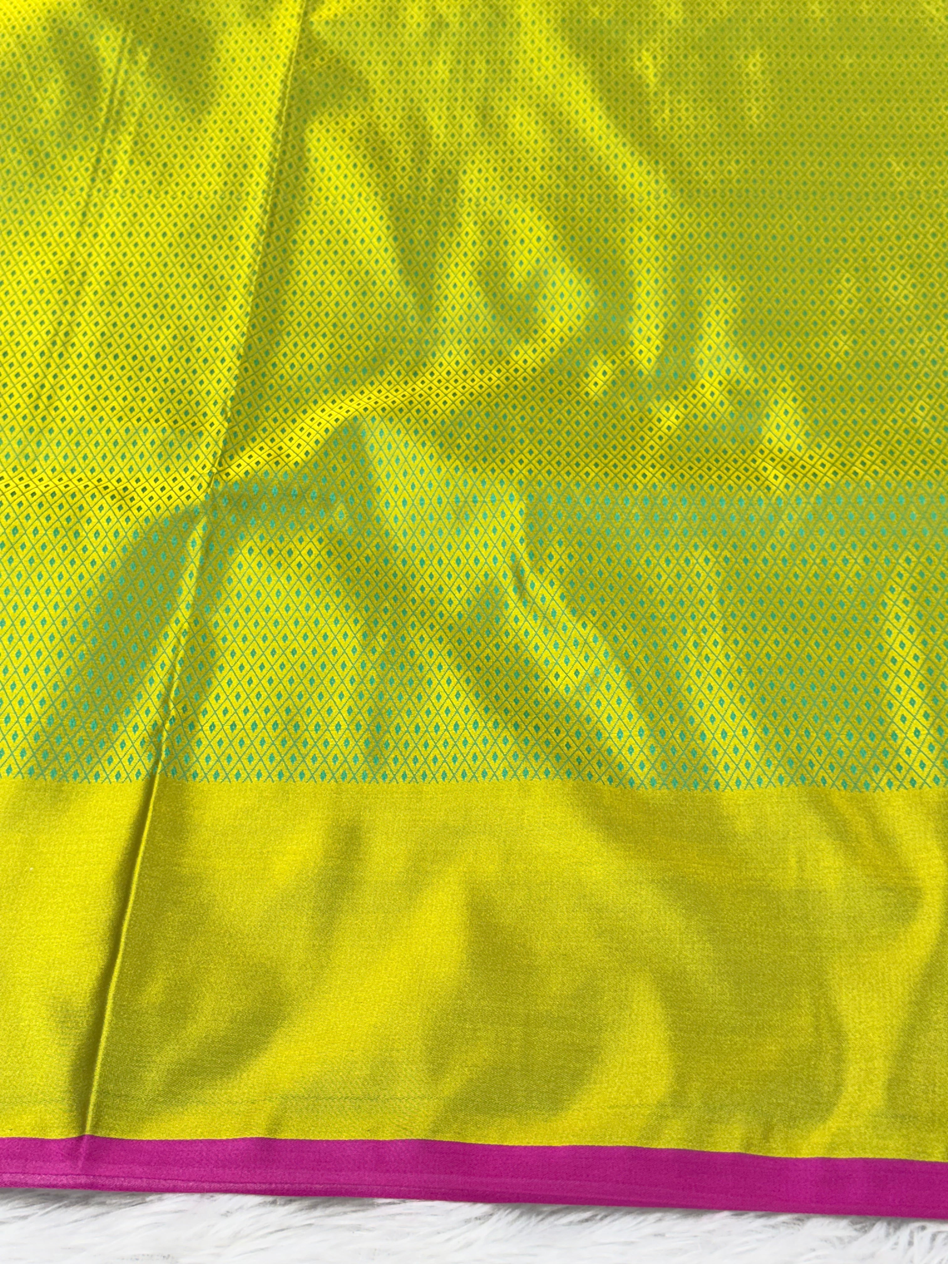 Banarasi mashru katan silk saree tanchui design hn112