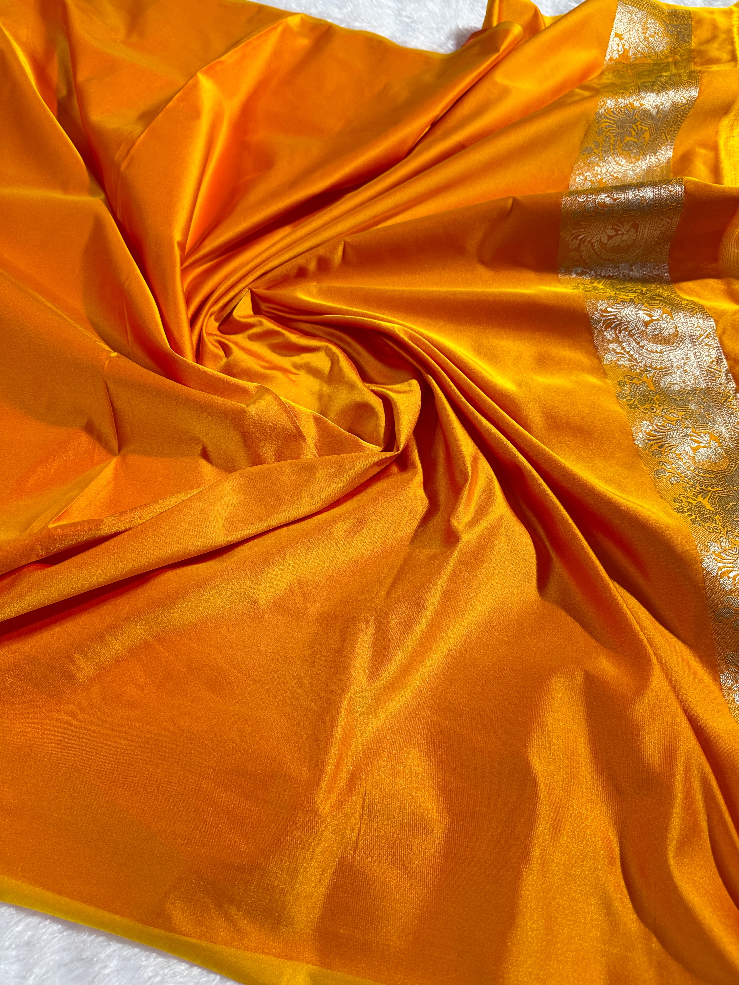 BANARASI MASHRU KATAN SILK SAREE HN537