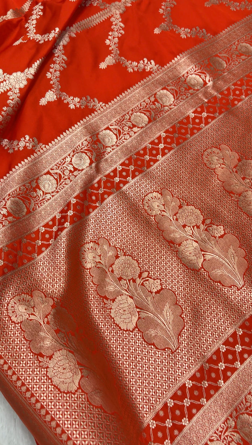 Banarasi Mashru Katan Saree Saree HN125