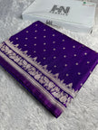 BANARASI MASHRU KATAN SILK SAREE HN570