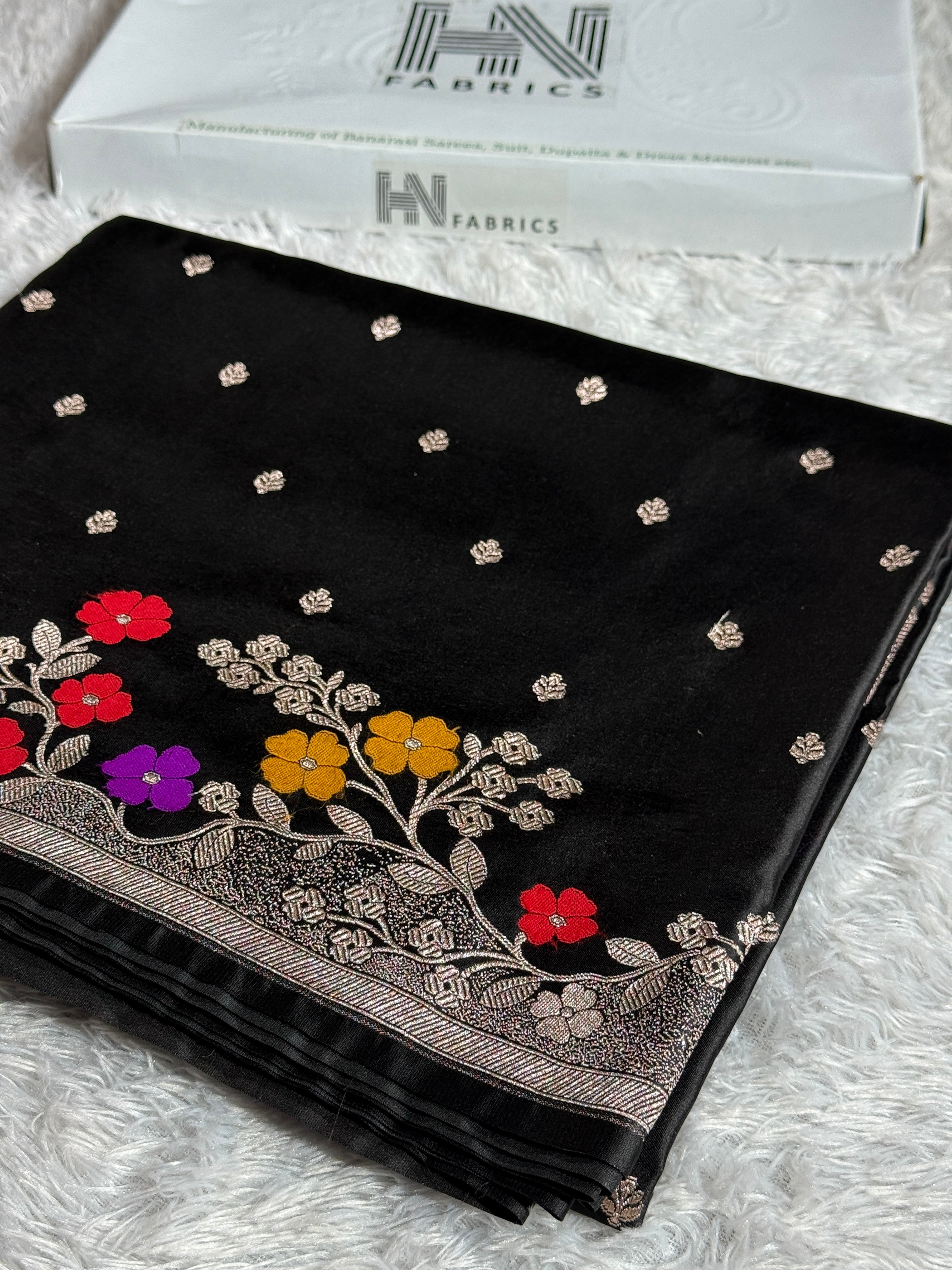BANARASI MASHRU KATAN SILK SAREE MK020