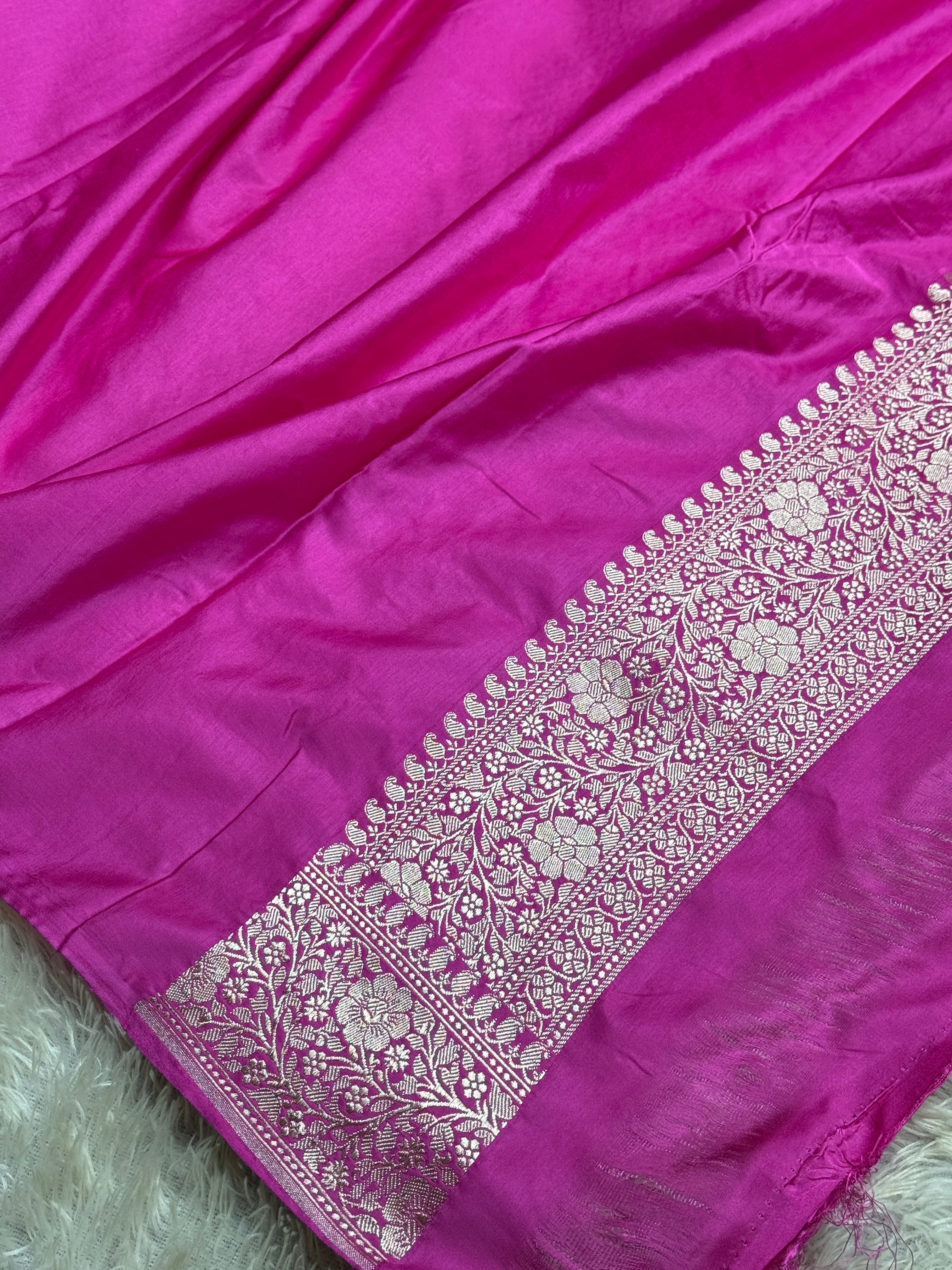 BANARASI MASHRU KATAN SILK SAREE HN820