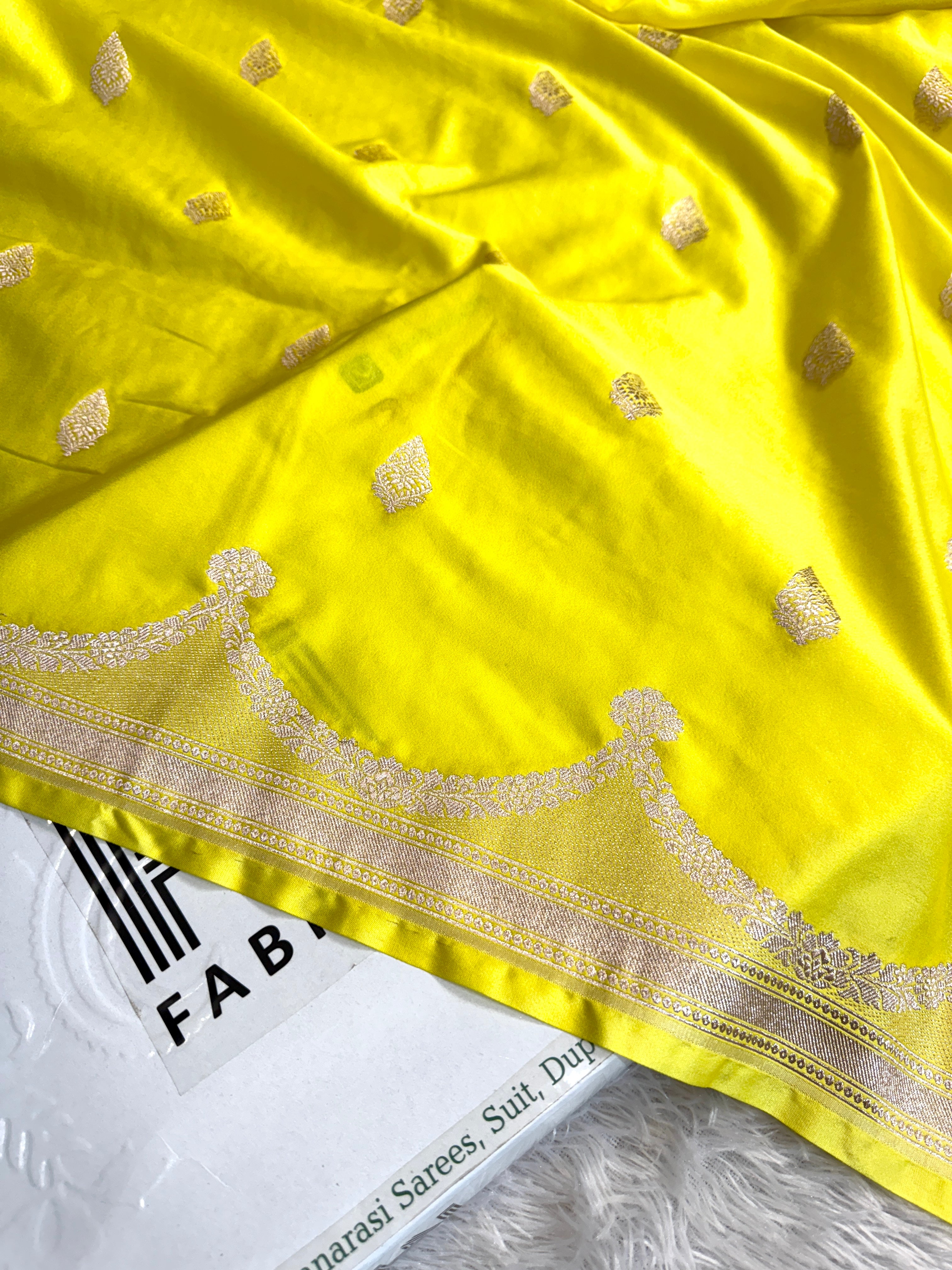 BANARASI MASHRU KATAN SILK SAREE HN548