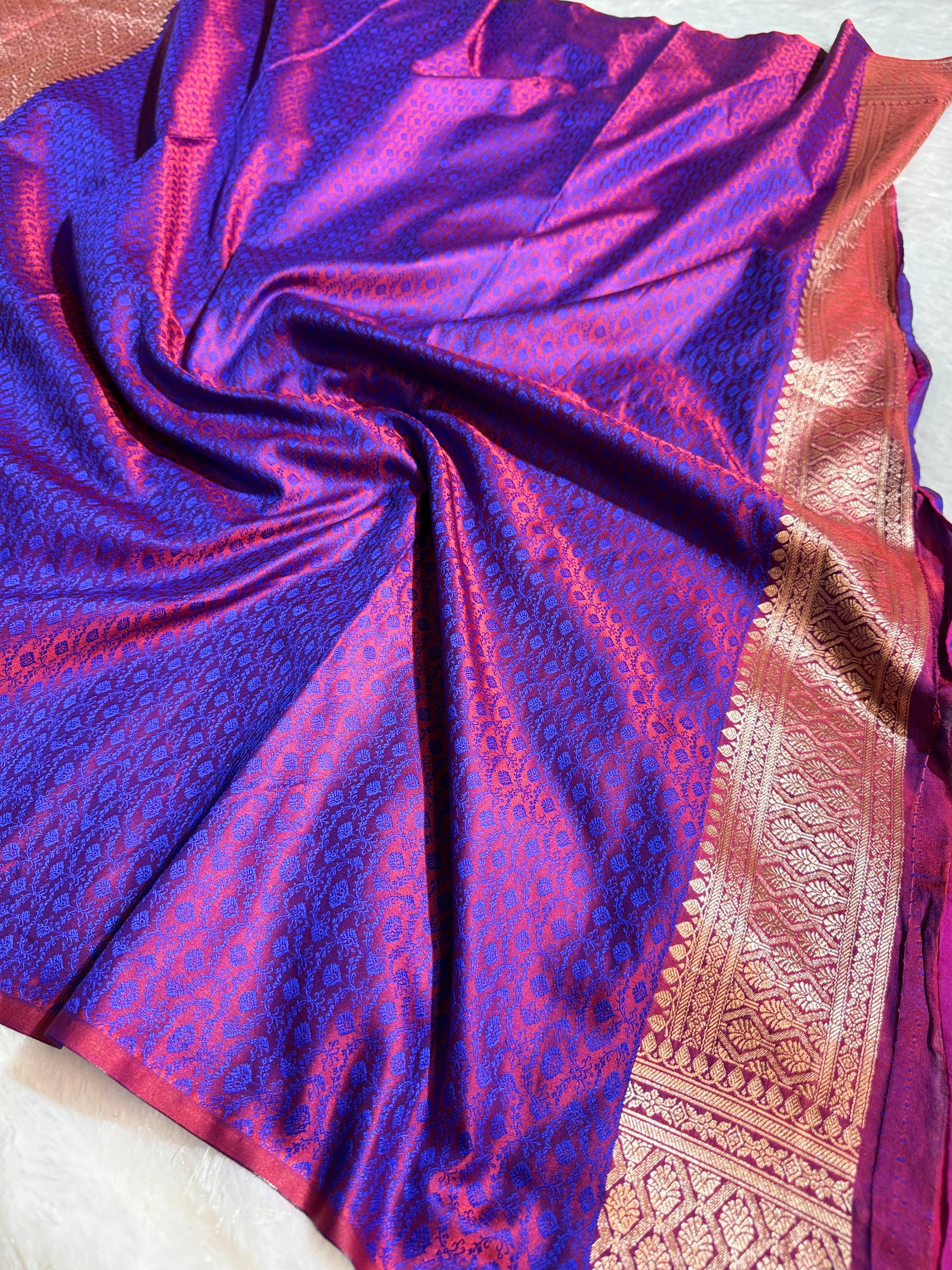 BANARASI MASHRU KATAN SILK SAREE HN300
