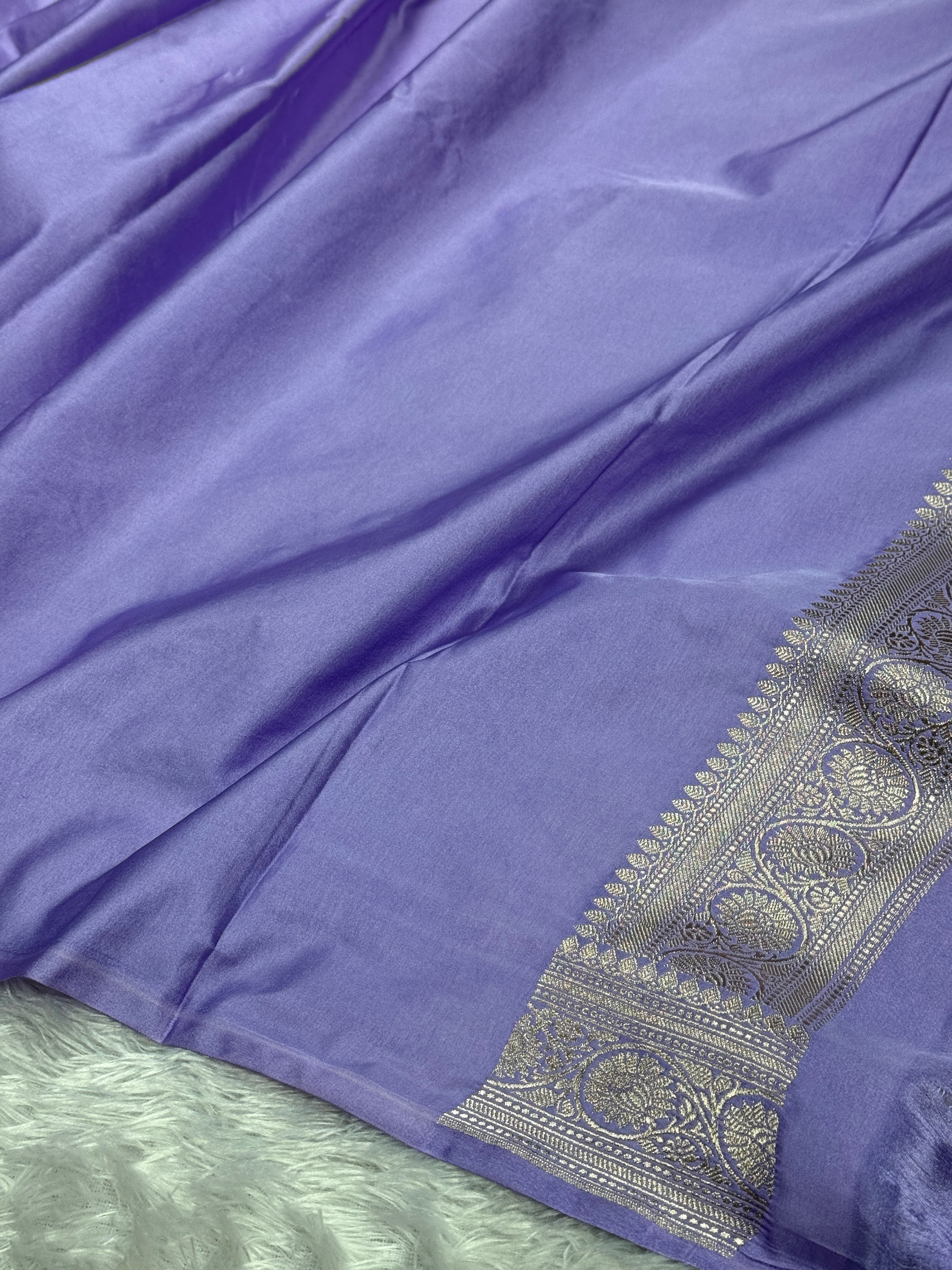 BANARASI MASHRU KATAN SILK SAREE HN580