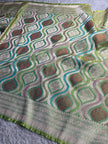 BANARASI MASHRU KATAN SILK SAREE HN500