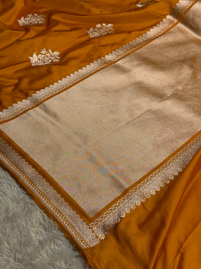 BANARASI MASHRU KATAN SILK SAREE HN815