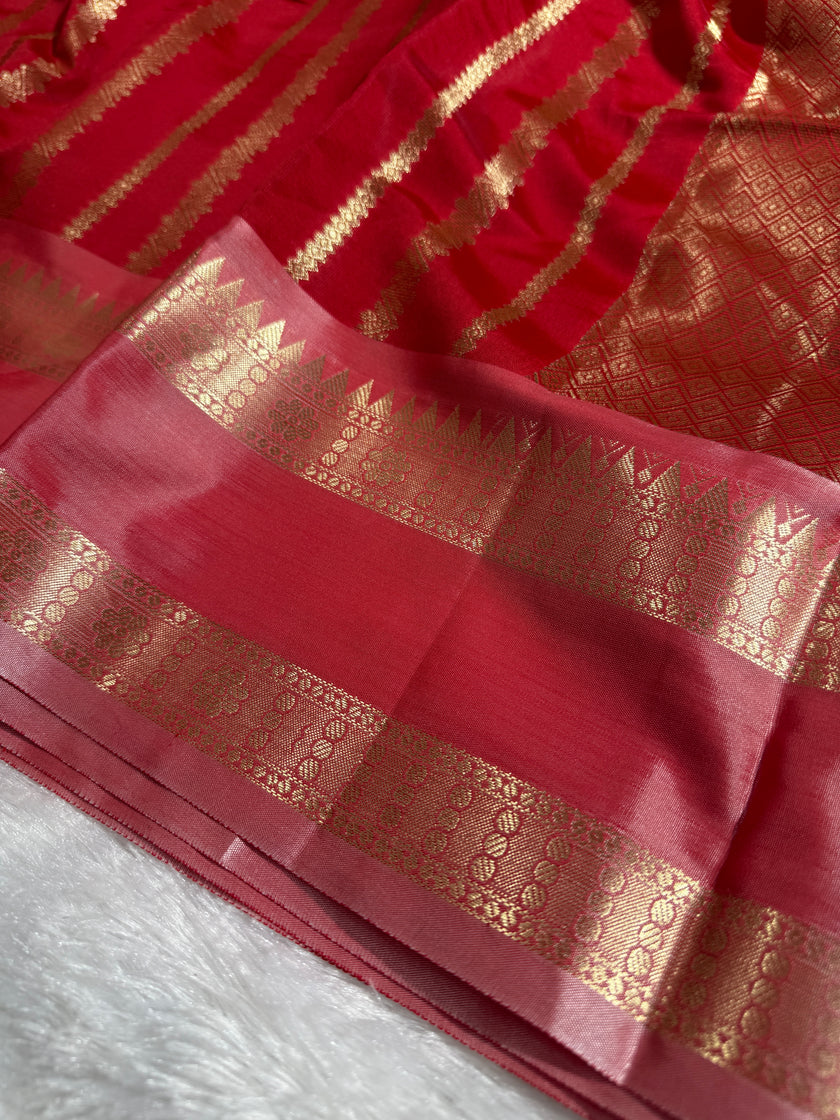 BANARASI KATAN SILK SAREE KS101