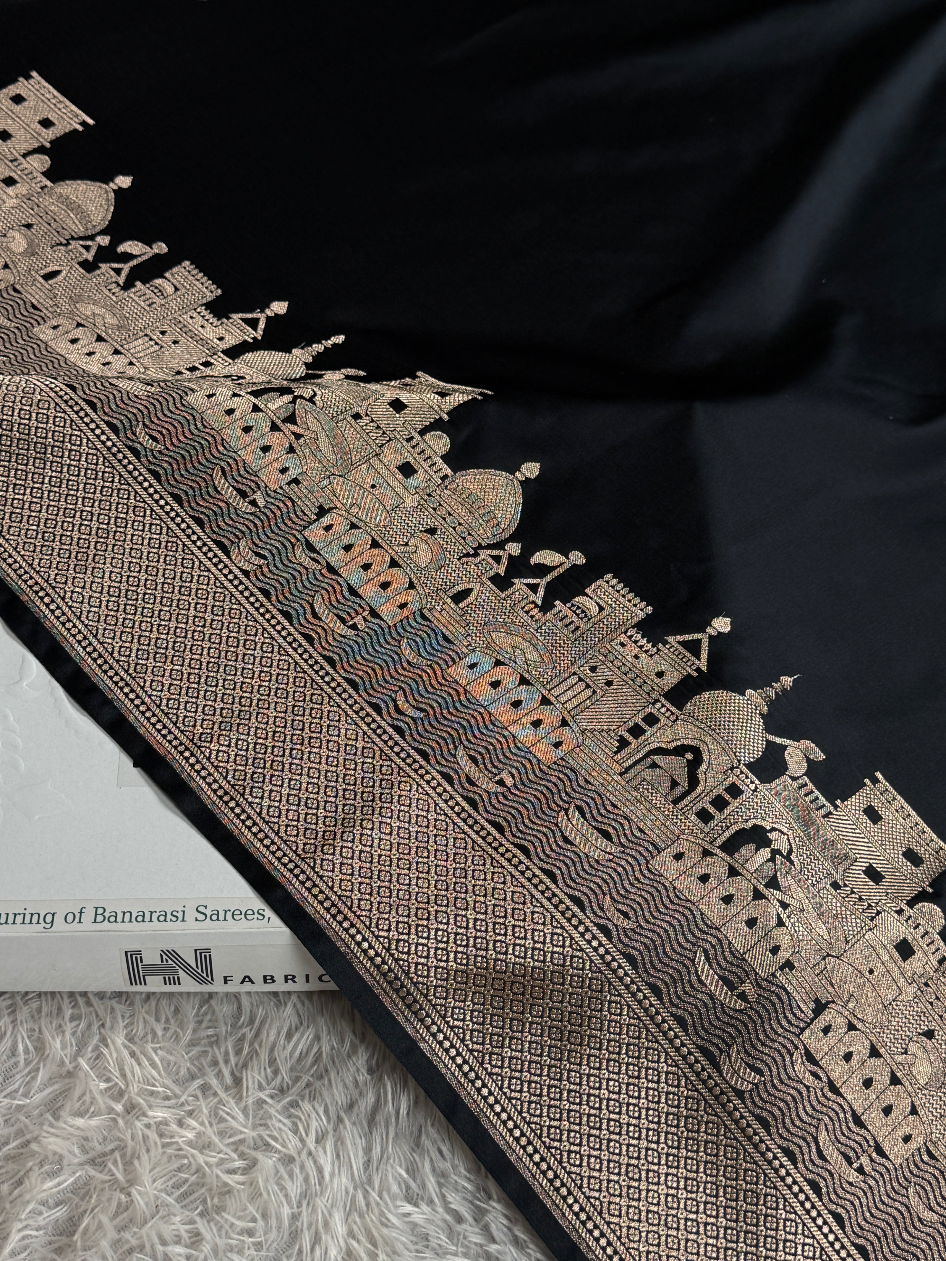 BANARASI MASHRU KATAN SILK SAREE HN750