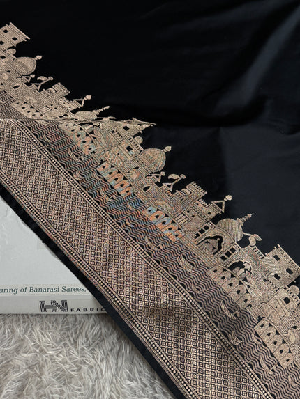 BANARASI MASHRU KATAN SILK SAREE HN750