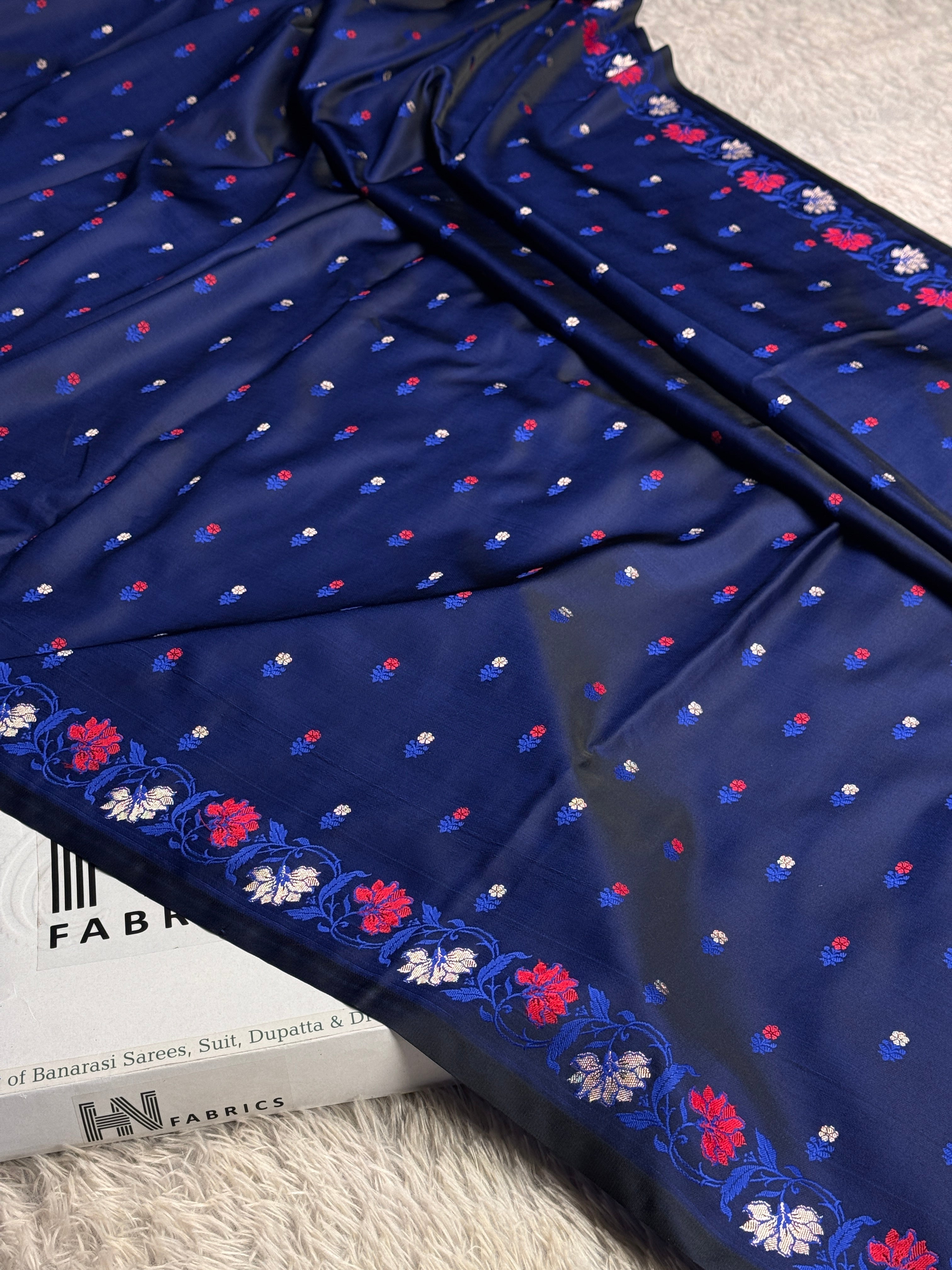 BANARASI MASHRU KATAN SILK SAREE HN541