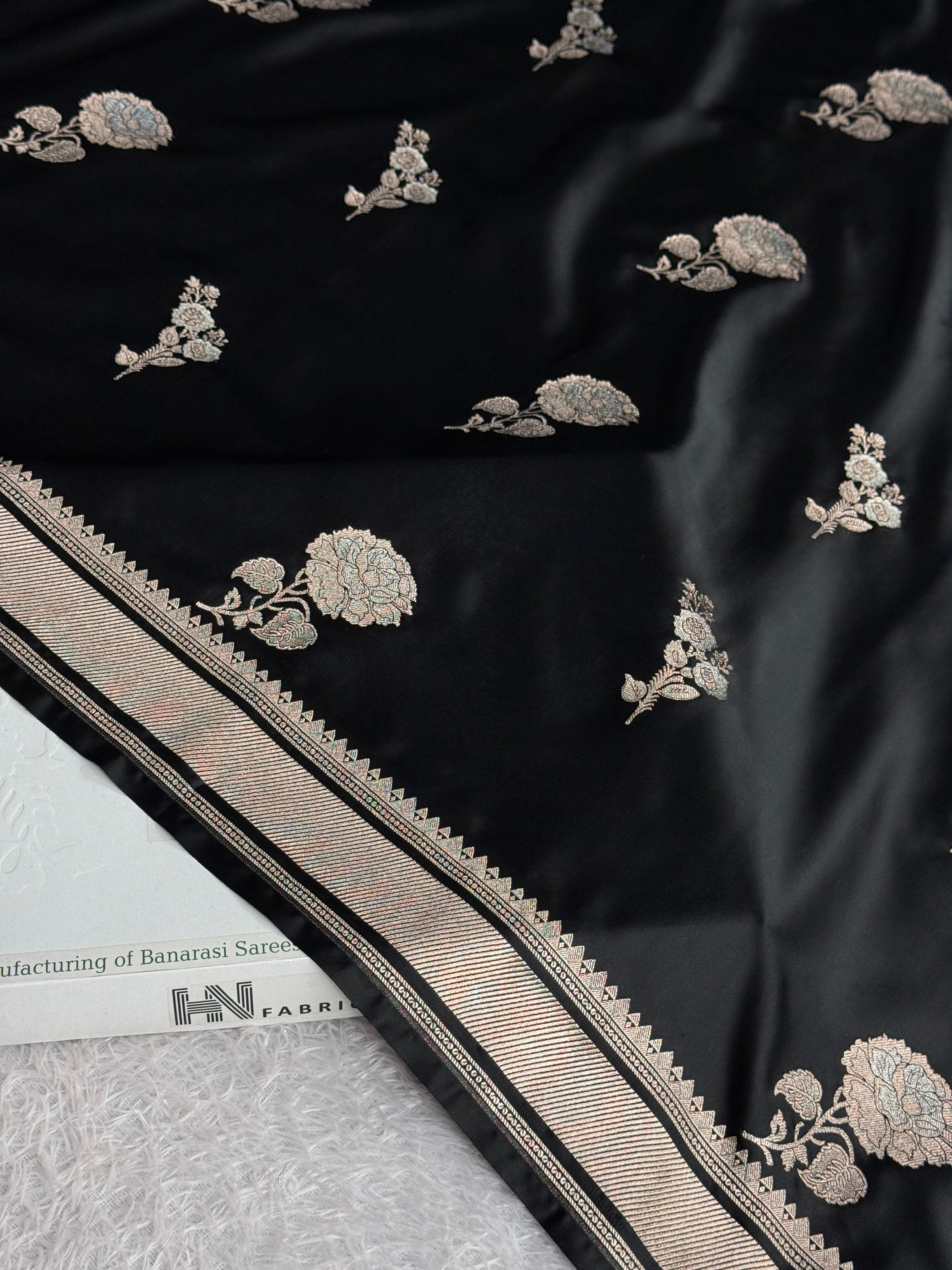 BANARASI MASHRU KATAN SILK SAREE MK060