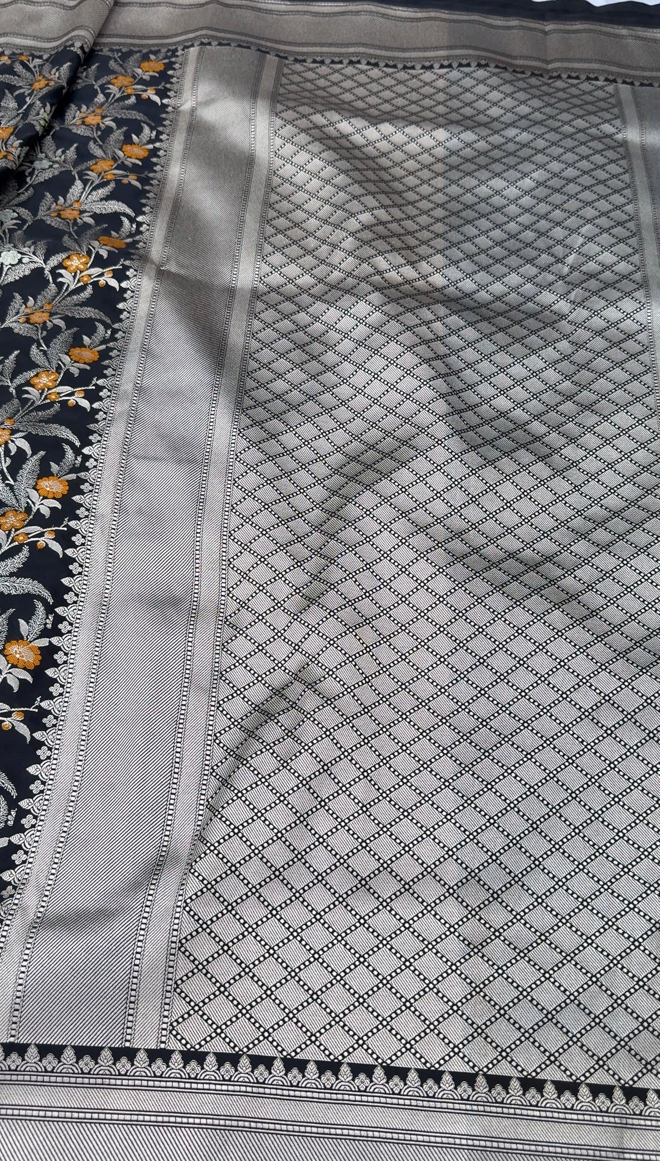 Banarasi Mashru Katan Silk Saree HN119