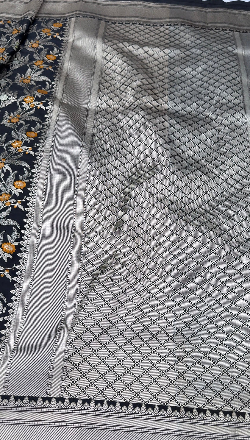 Banarasi Mashru Katan Silk Saree HN119