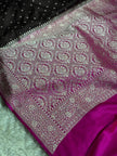 BANARASI MASHRU KATAN SILK SAREE HN820