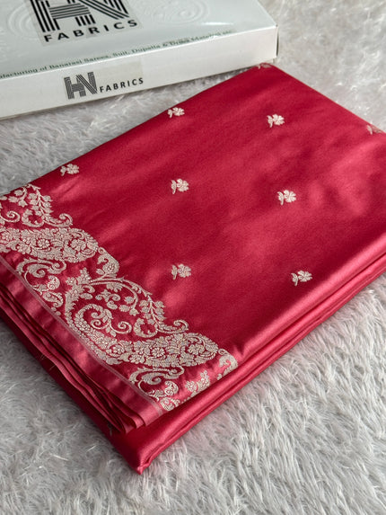 BANARASI MASHRU KATAN SILK SAREE HN123