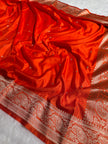 BANARASI MASHRU KATAN SILK SAREE HN521