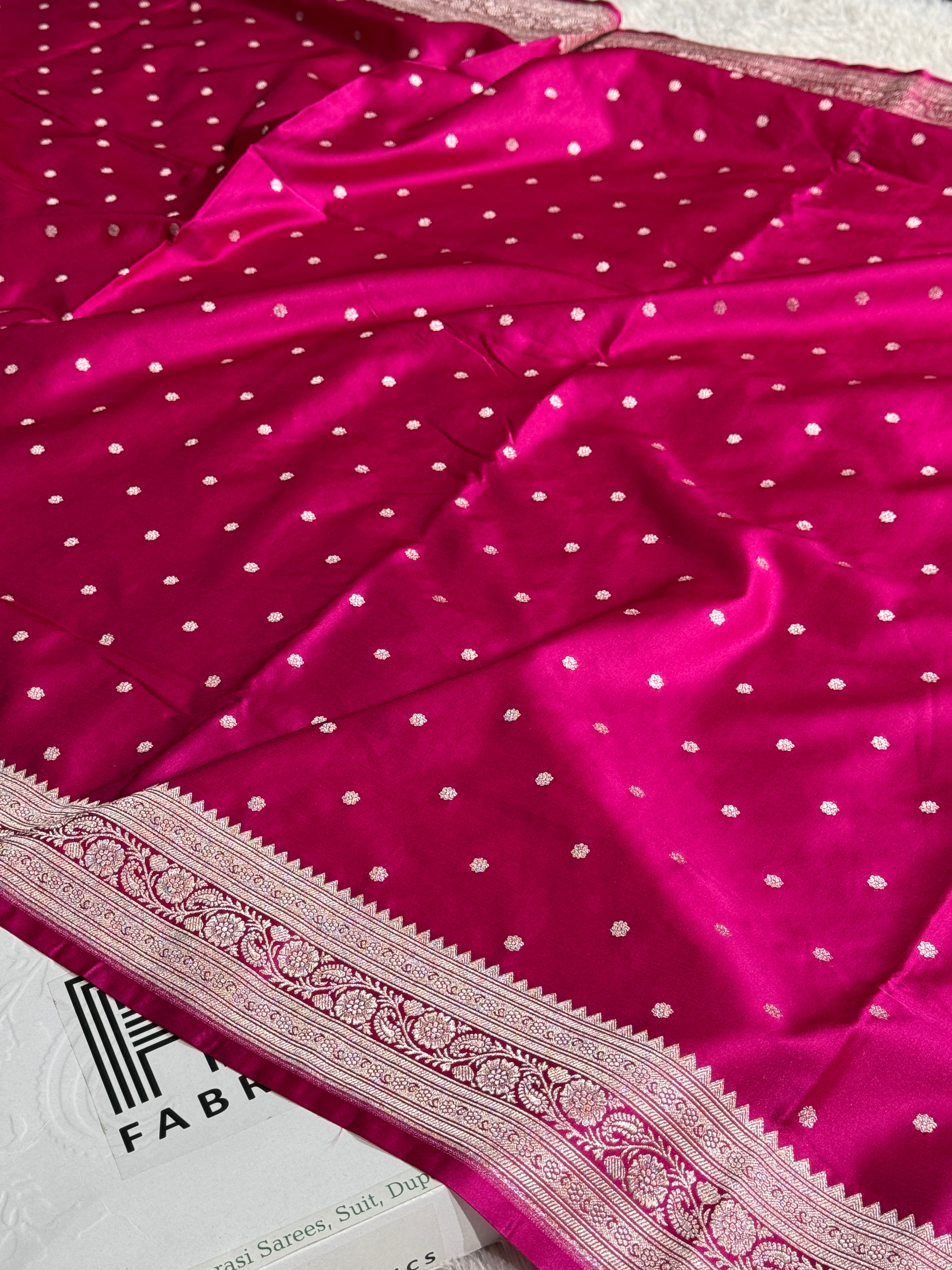 BANARASI MASHRU KATAN SILK SAREE HN542