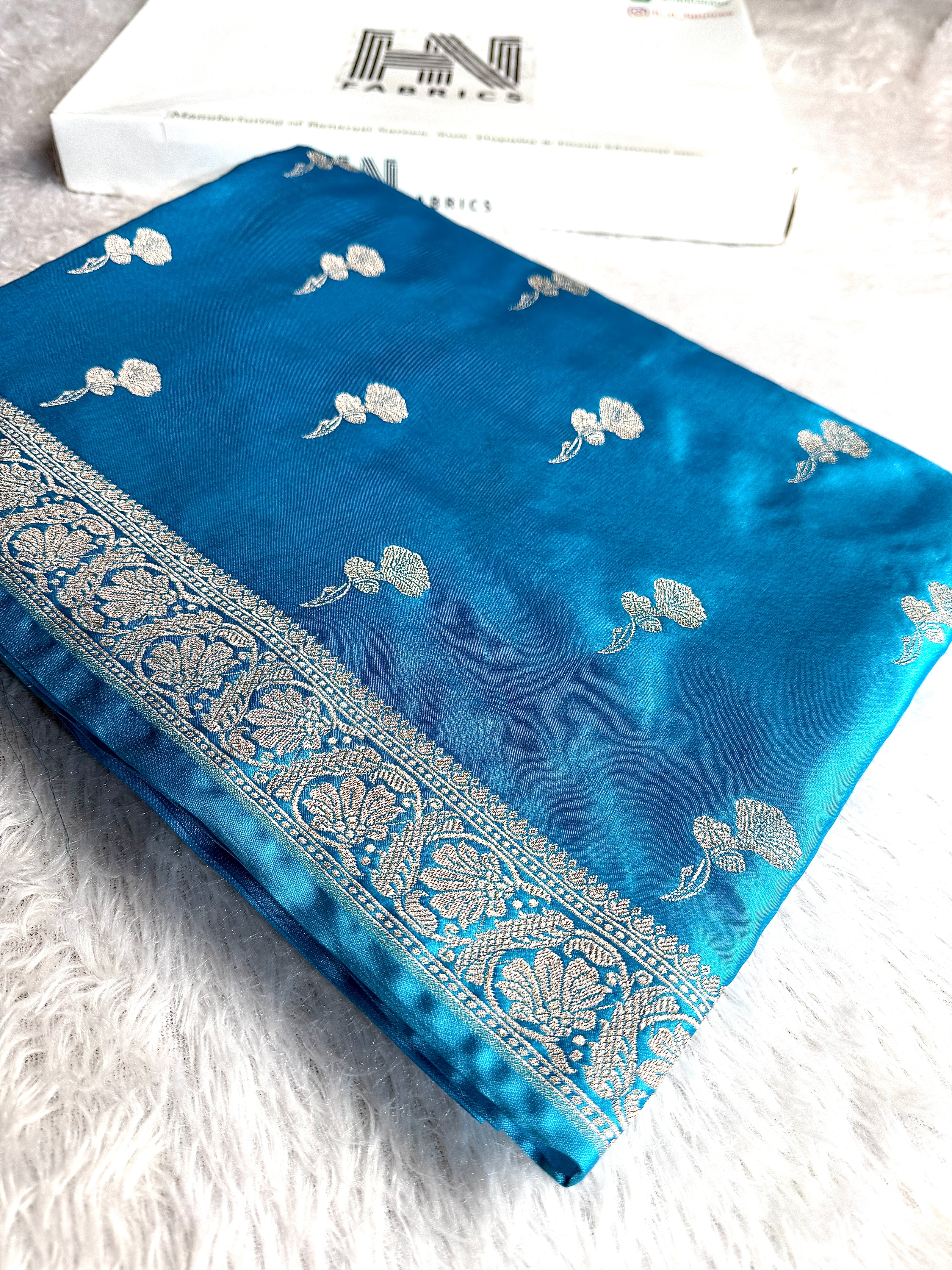 BANARASI MASHRU KATAN SILK SAREE HN555