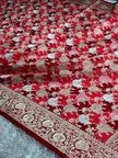 BANARASI MASHRU KATAN SILK SAREE MK019