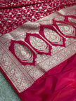 BANARASI MASHRU KATAN SILK SAREE HN950