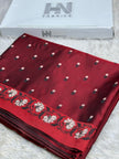 BANARASI MASHRU KATAN SILK SAREE HN541