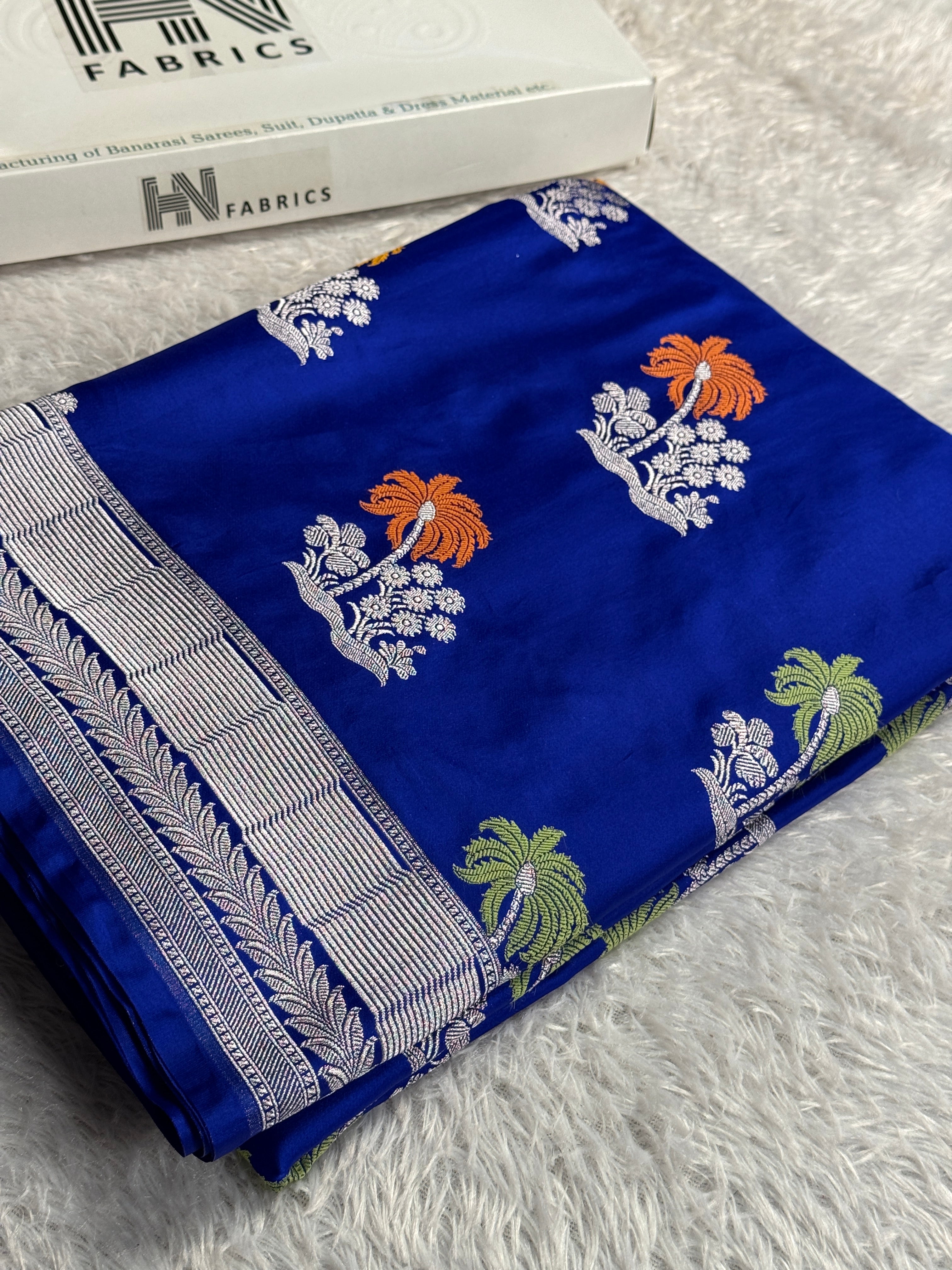 BANARASI MASHRU KATAN SILK SAREE MK050