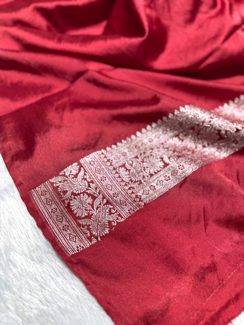 BANARASI MASHRU KATAN SILK SAREE HN330