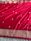 BANARASI MASHRU KATAN SILK SAREE MK041