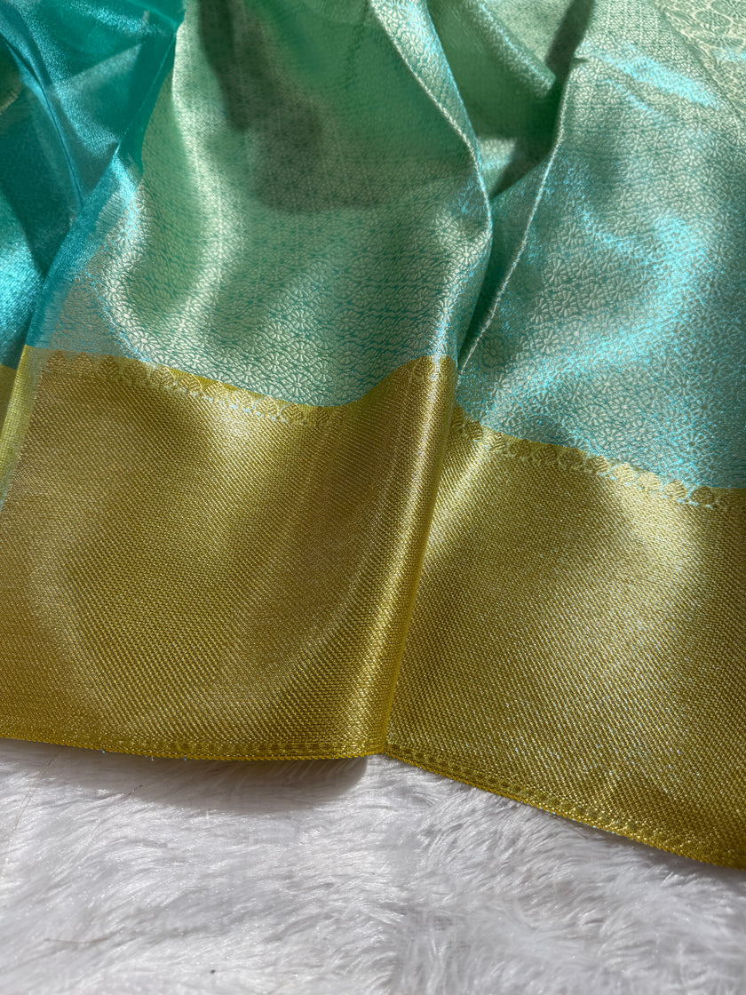 BANARASI TISSUE TANCHUI SILK SAREE TS104