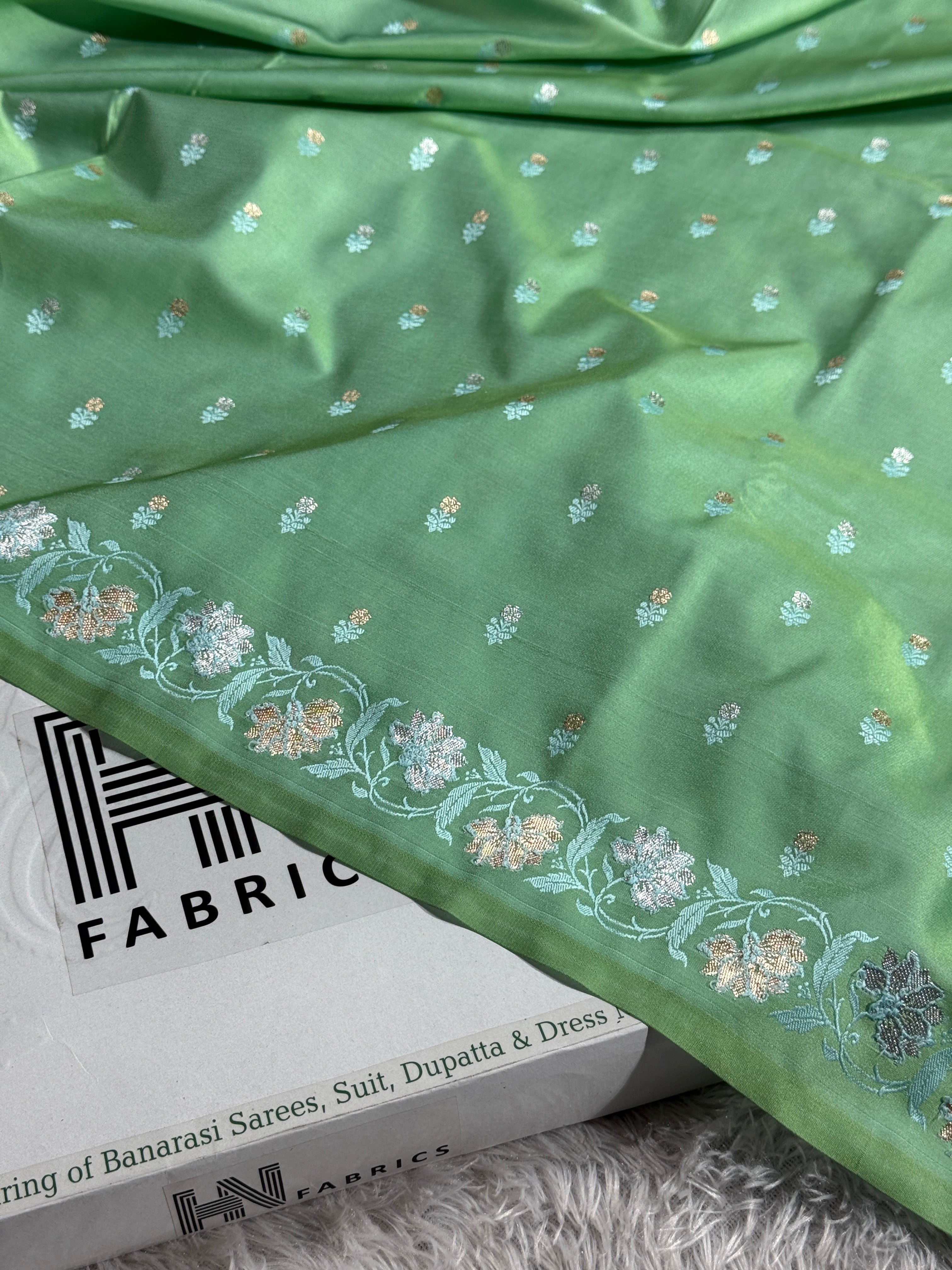 BANARASI MASHRU KATAN SILK SAREE HN541