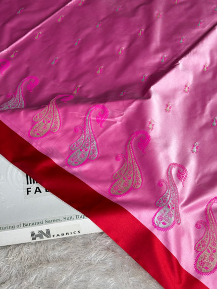 BANARASI MASHRU KATAN SILK SAREE MK021