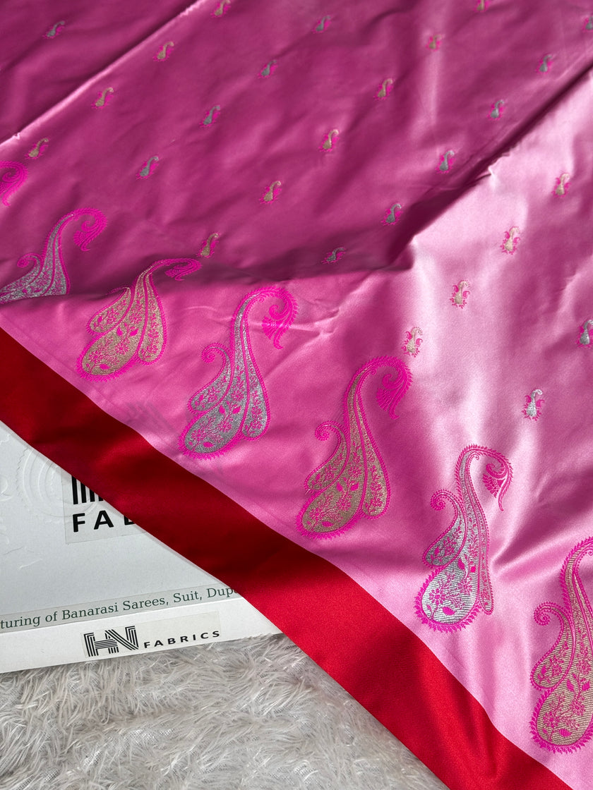 BANARASI MASHRU KATAN SILK SAREE MK021