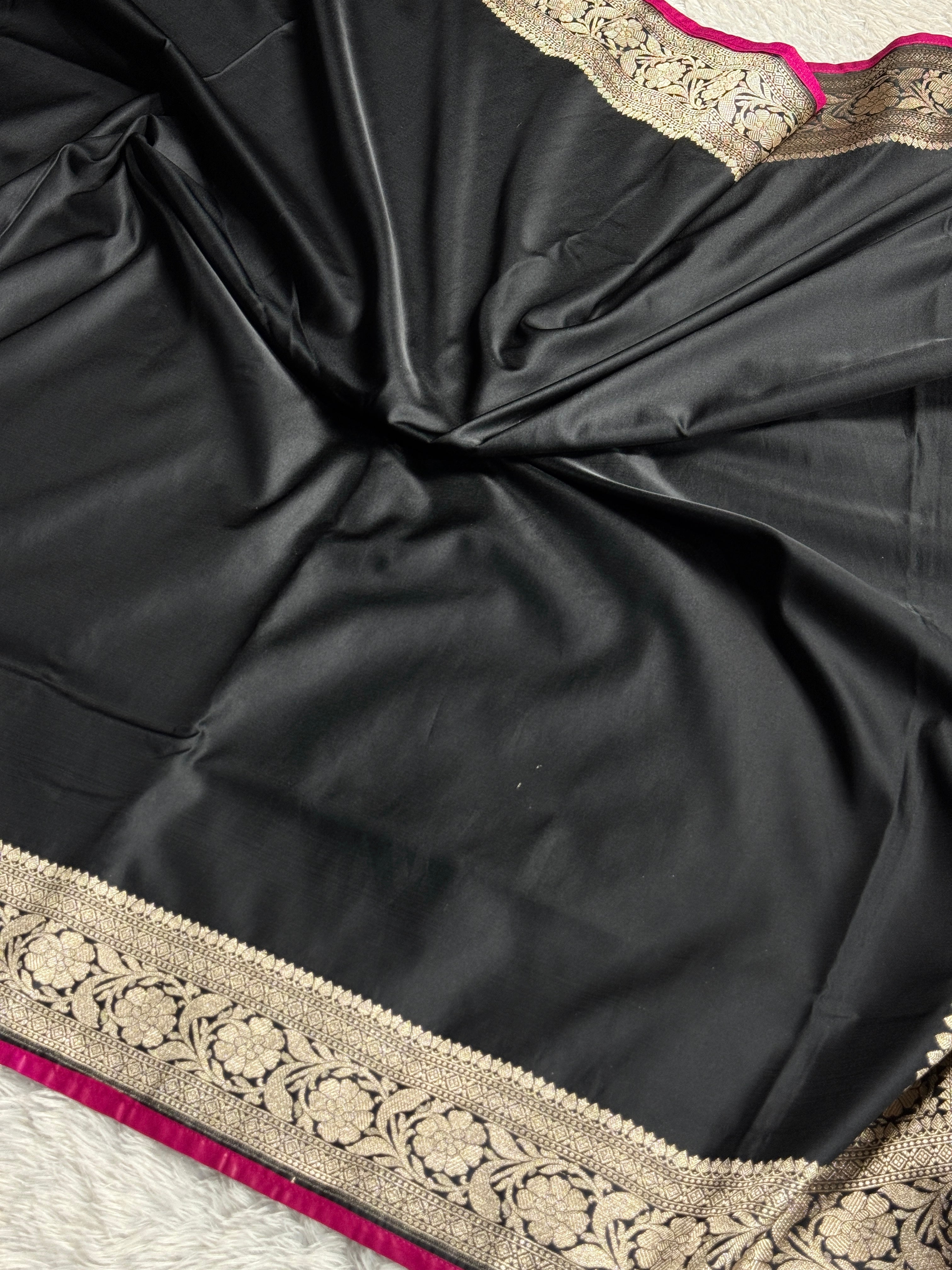 BANARASI MASHRU KATAN SILK SAREE HN562