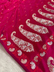 BANARASI MASHRU KATAN SILK SAREE HN541