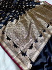 BANARASI MASHRU KATAN SILK SAREE HN528