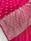 BANARASI MASHRU KATAN SILK SAREE HN555
