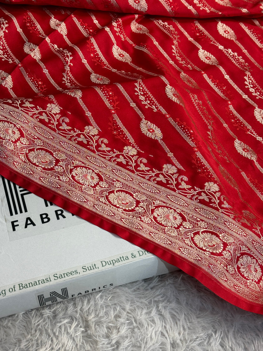 BANARASI MASHRU KATAN SILK SAREE HN651