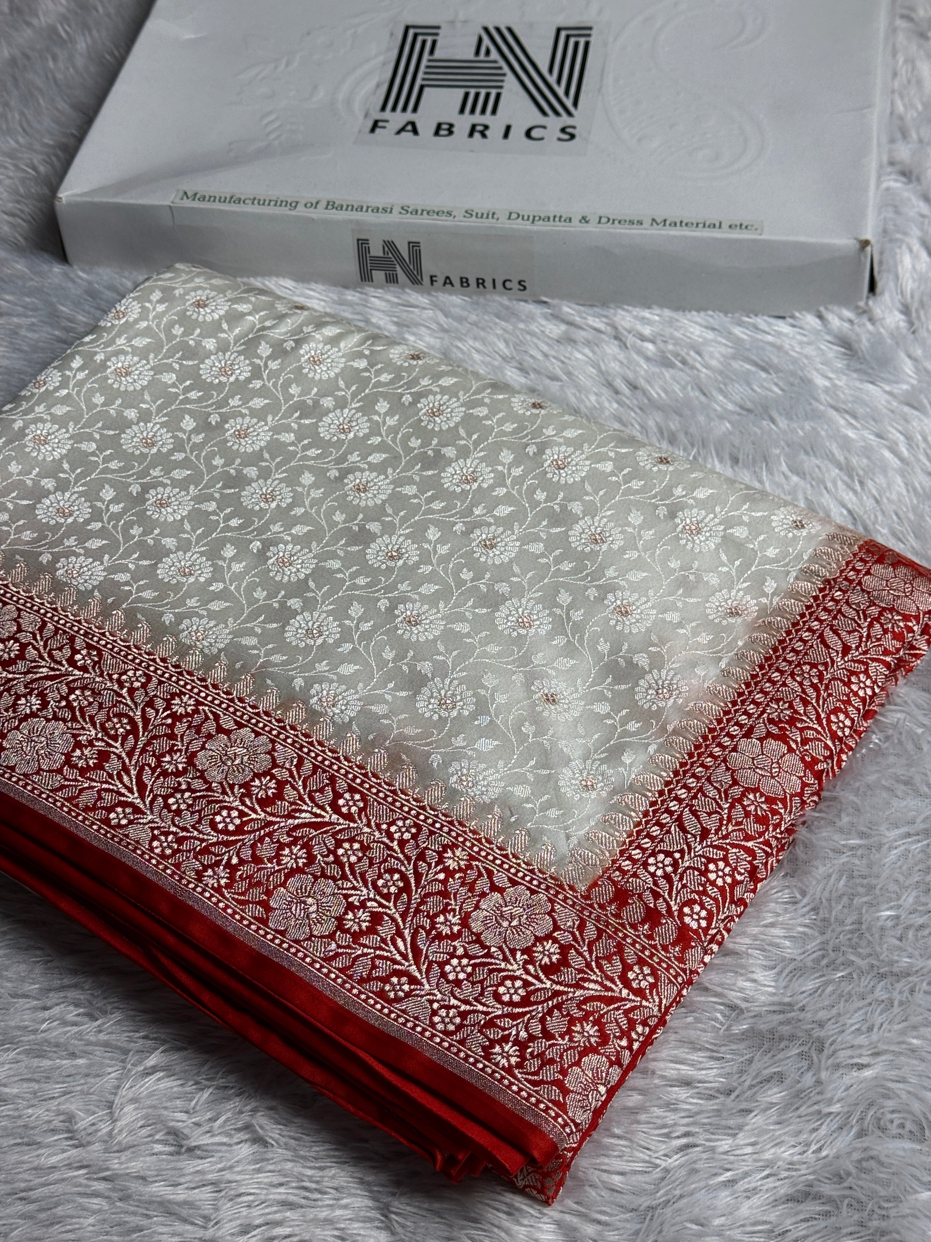 BANARASI MASHRU KATAN SILK SAREE HN820