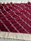 BANARASI MASHRU KATAN SILK SAREE MK088