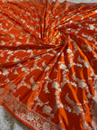 BANARASI MASHRU KATAN SILK SAREE HN514