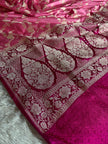 BANARASI MASHRU KATAN SILK SAREE HN514