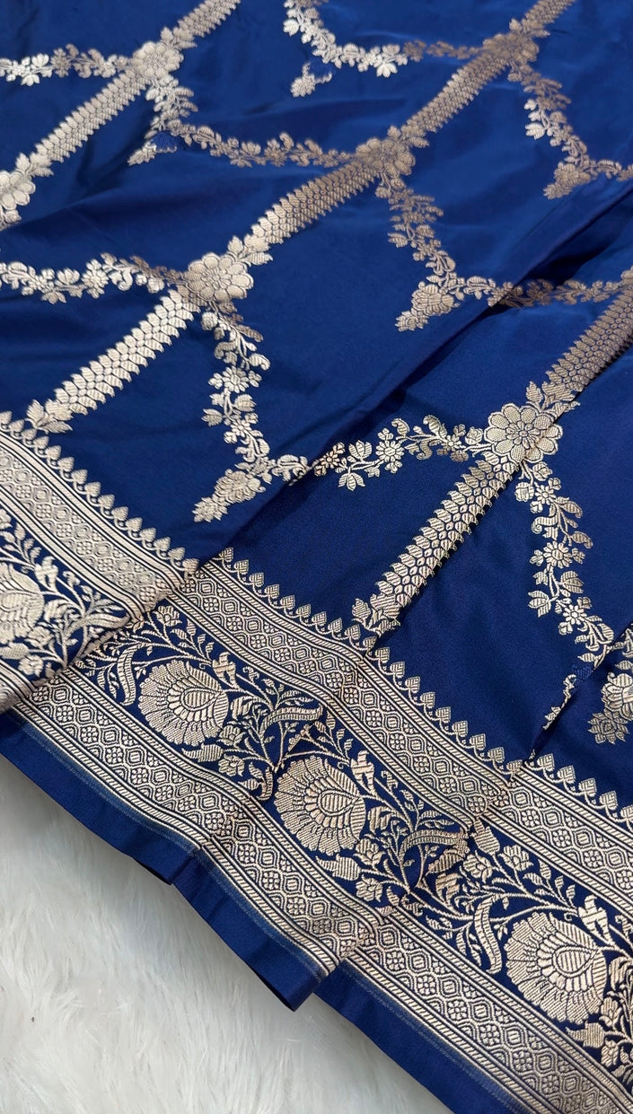 Banarasi Mashru Katan Silk Saree HN125