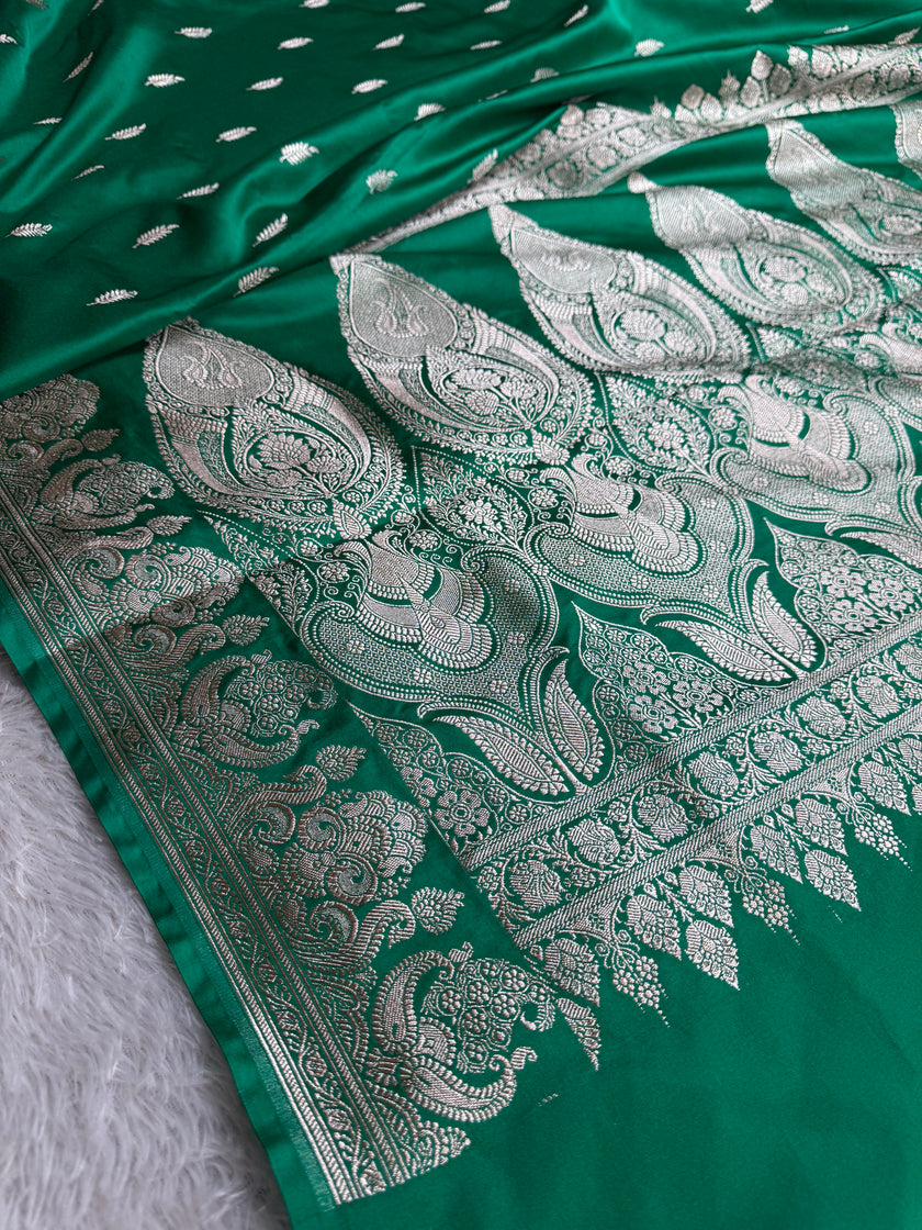 BANARASI MASHRU KATAN SILK SAREE HN539
