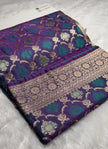 BANARASI MASHRU KATAN SILK SAREE HN198
