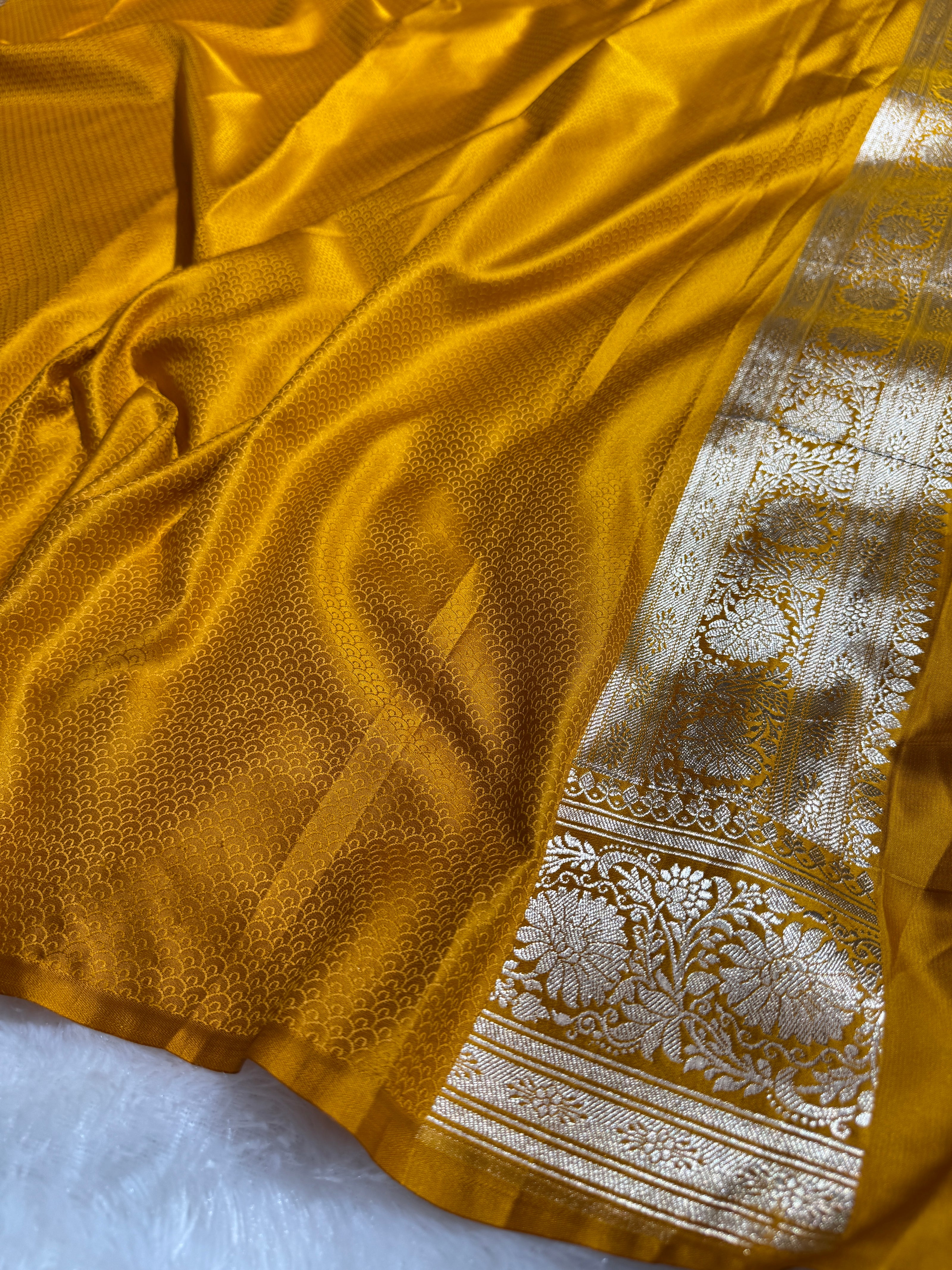 BANARASI MASHRU KATAN SILK SAREE HN517